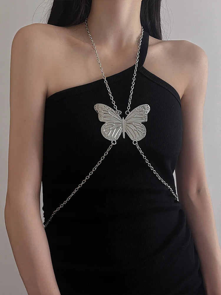 Joleigh Metal Butterfly Body Chain