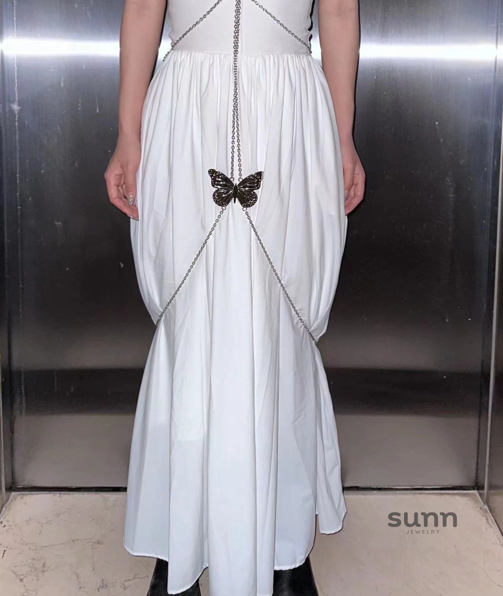Joleigh Metal Butterfly Body Chain