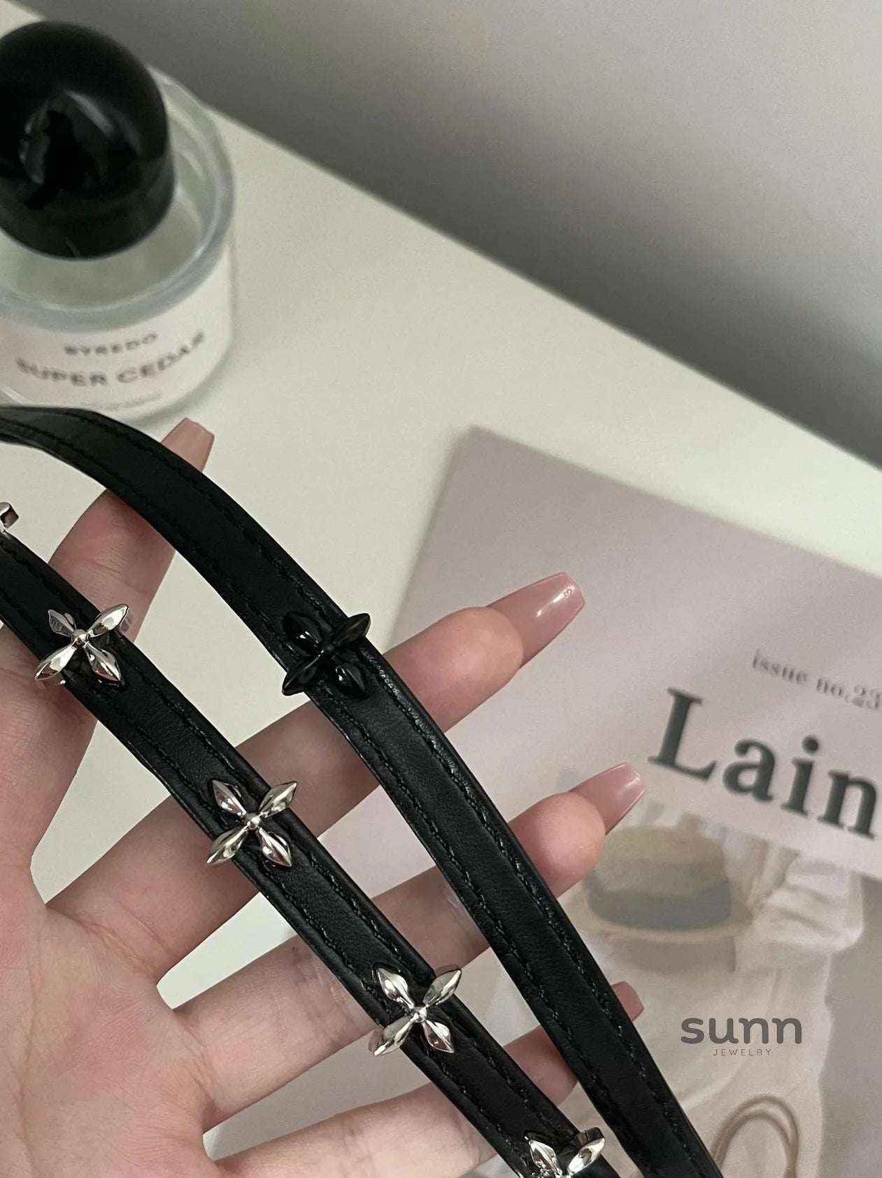 Jolene Gothic Leather Choker