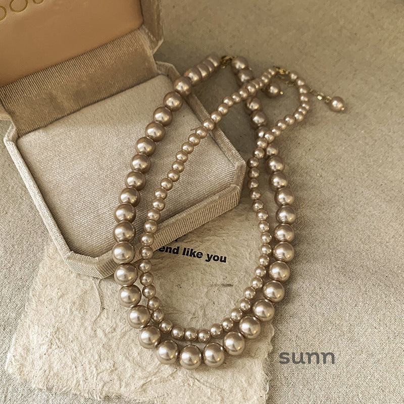 Jolynn Vintage Pearl Choker
