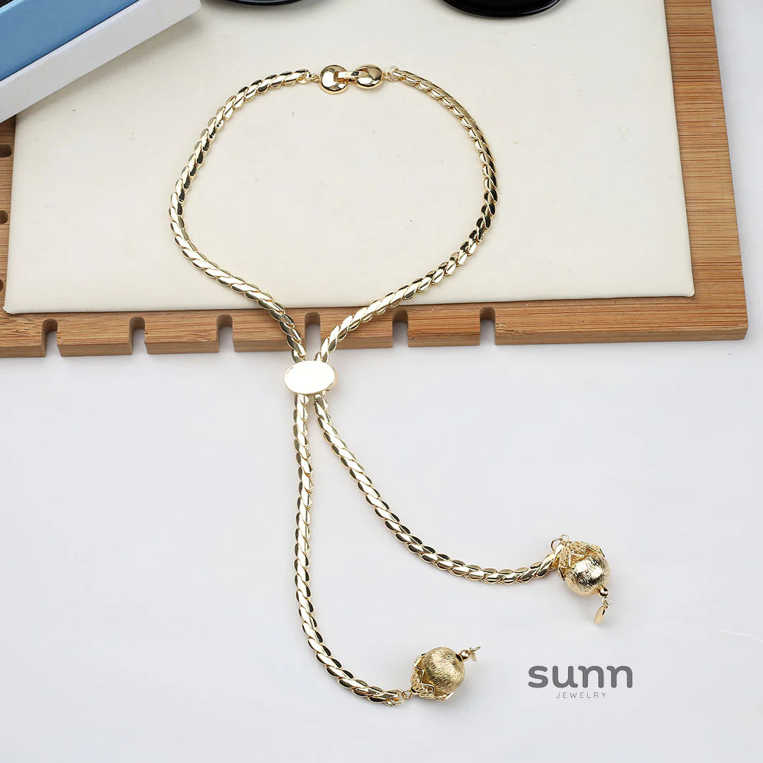Jordan Gold Snake Chain Necklace