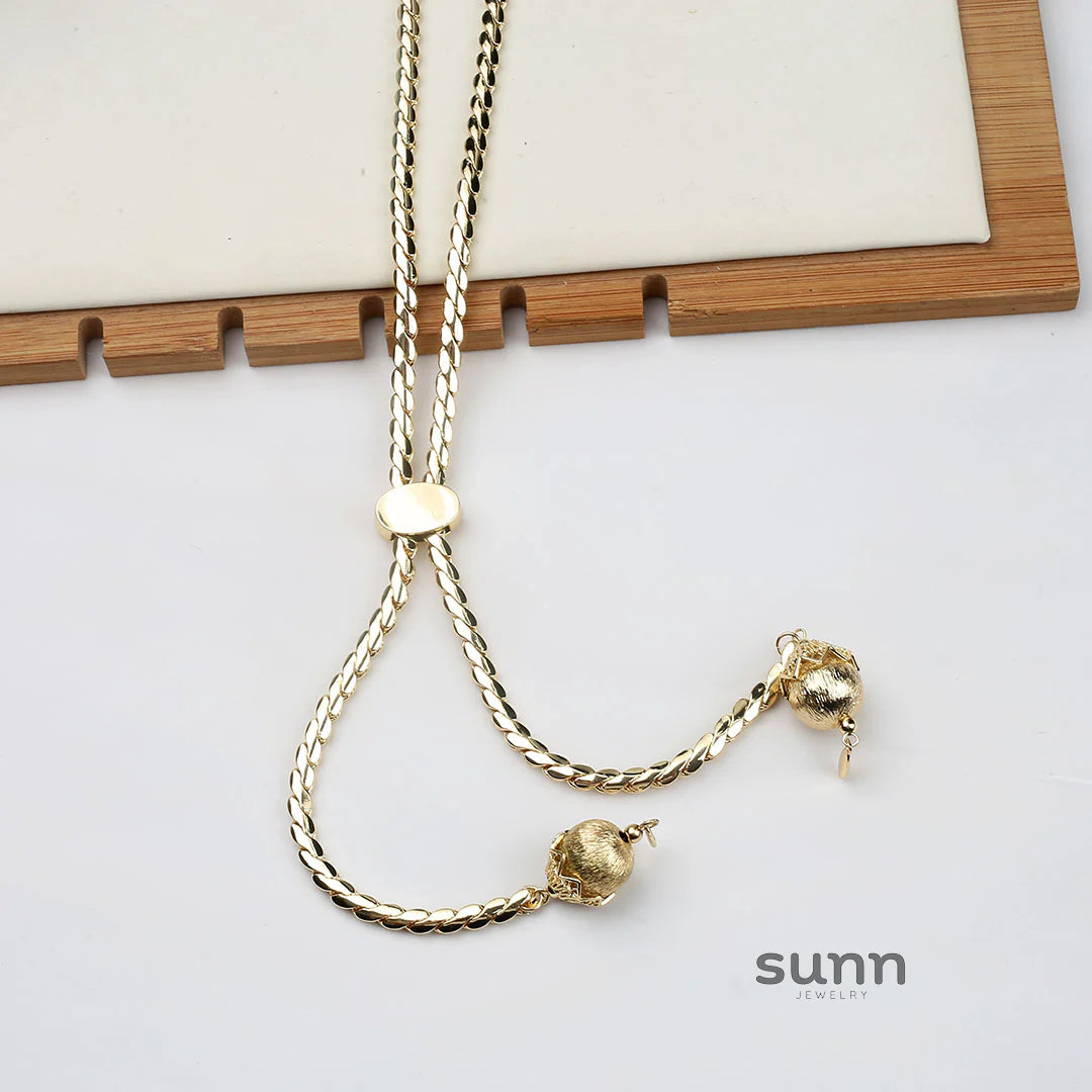 Jordan Gold Snake Chain Necklace
