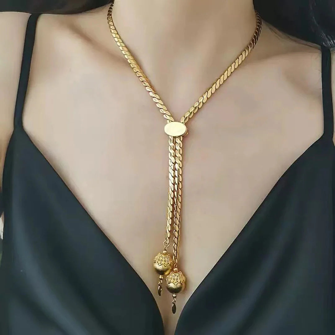 Jordan Gold Snake Chain Necklace