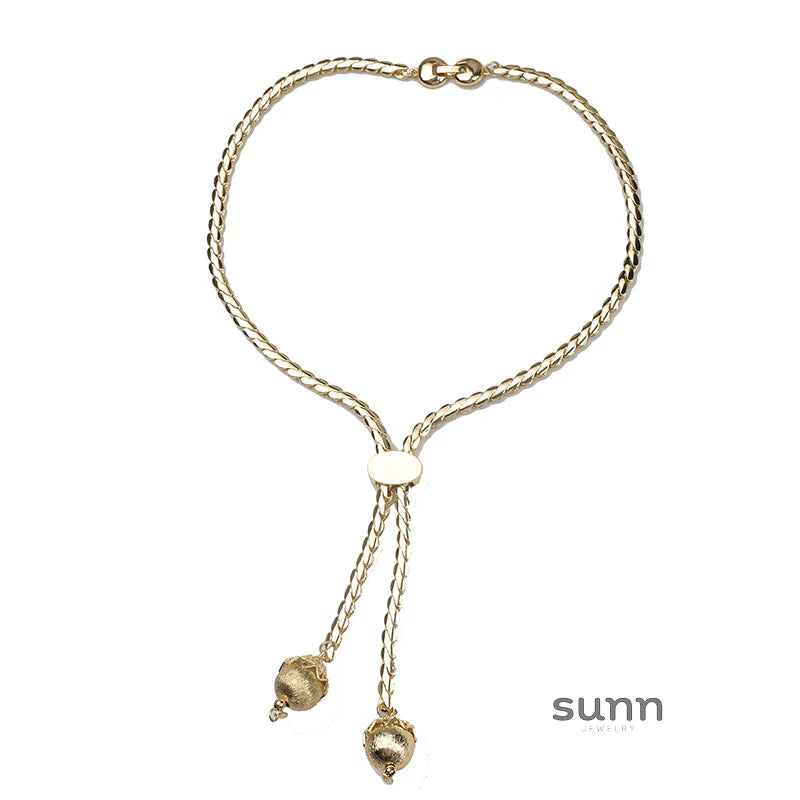 Jordan Gold Snake Chain Necklace