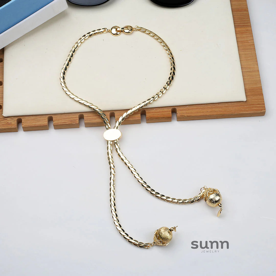Jordan Gold Snake Chain Necklace
