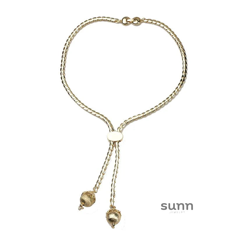 Jordan Gold Snake Chain Necklace