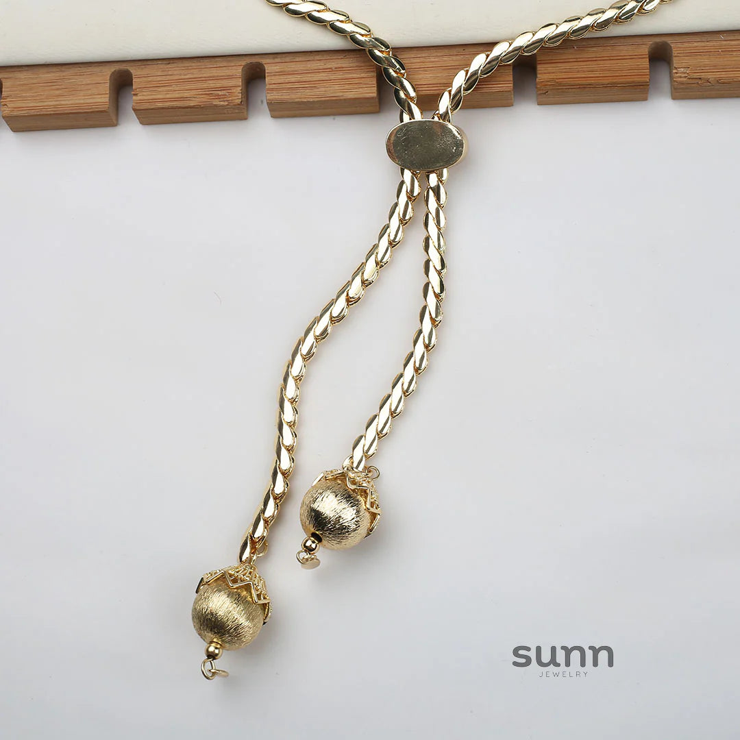 Jordan Gold Snake Chain Necklace
