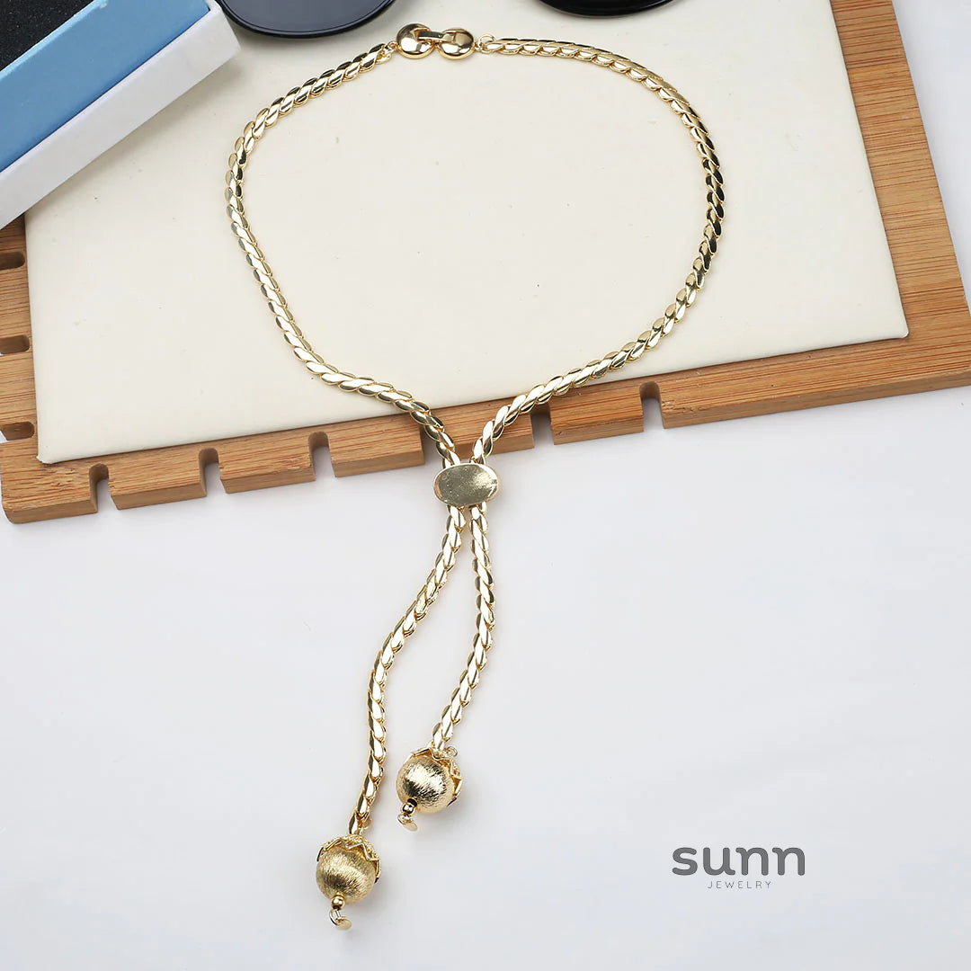 Jordan Gold Snake Chain Necklace