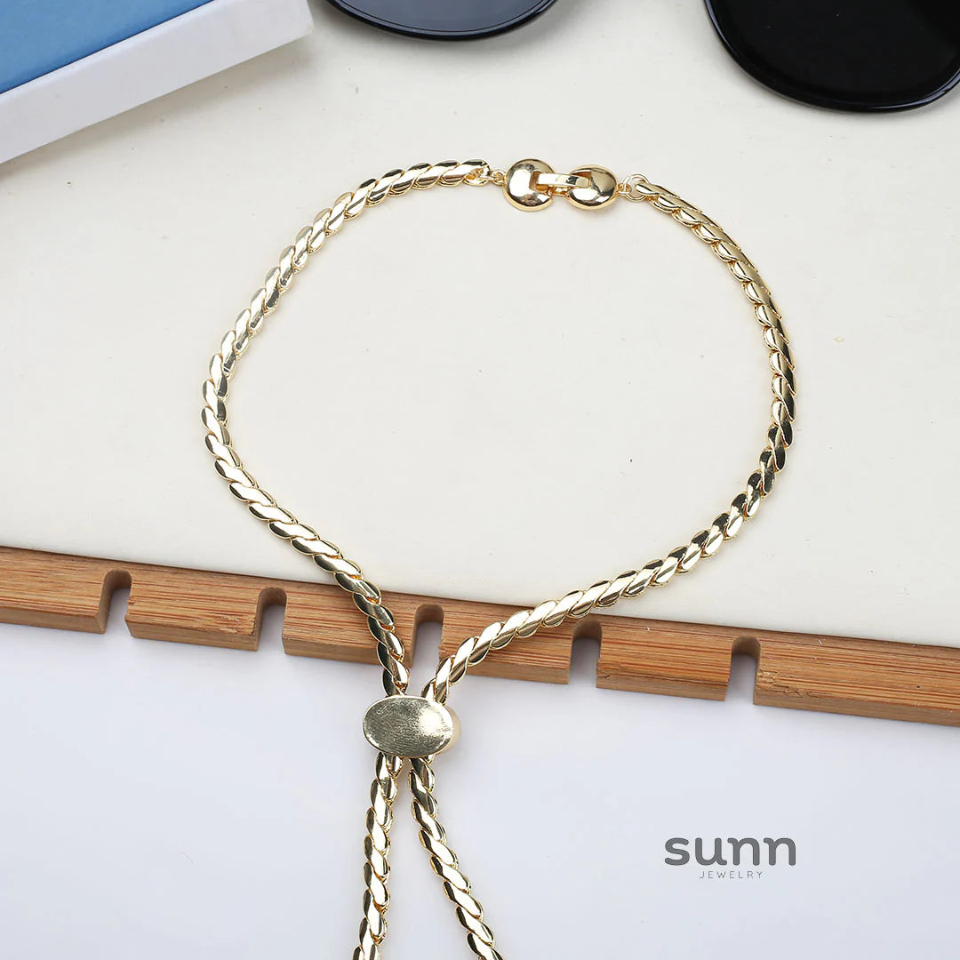 Jordan Gold Snake Chain Necklace
