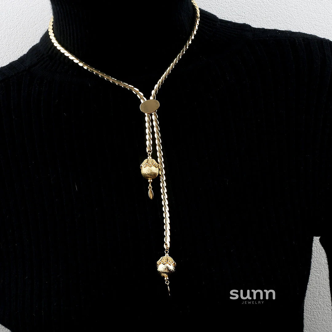 Jordan Gold Snake Chain Necklace