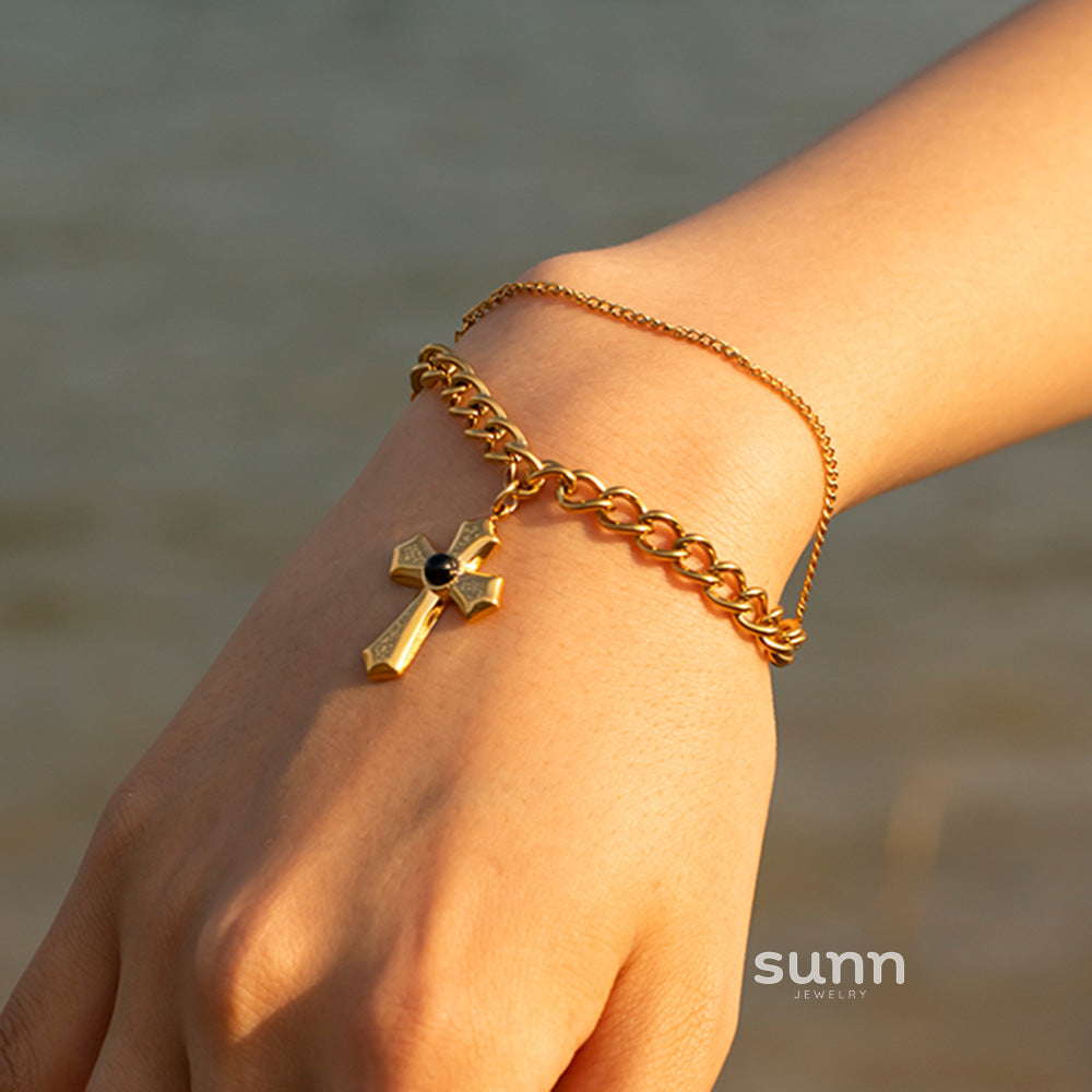 Jordana Cross Stone Jewelry [5YC6X6OS]