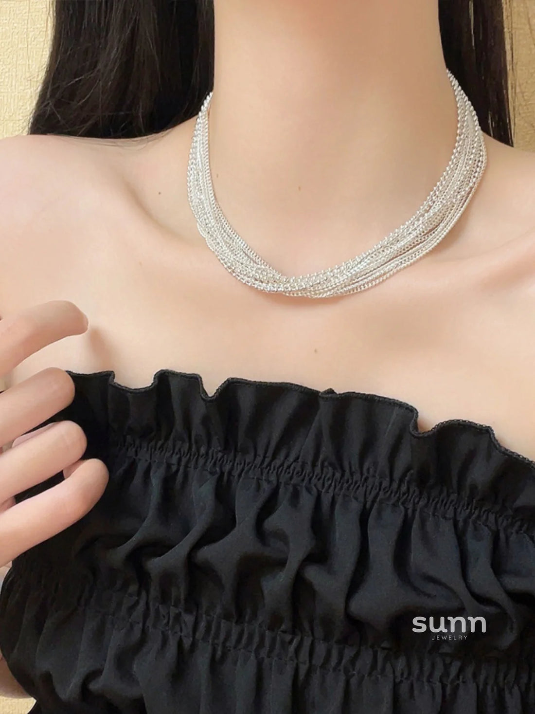 Josefina Layered Tassel Necklace