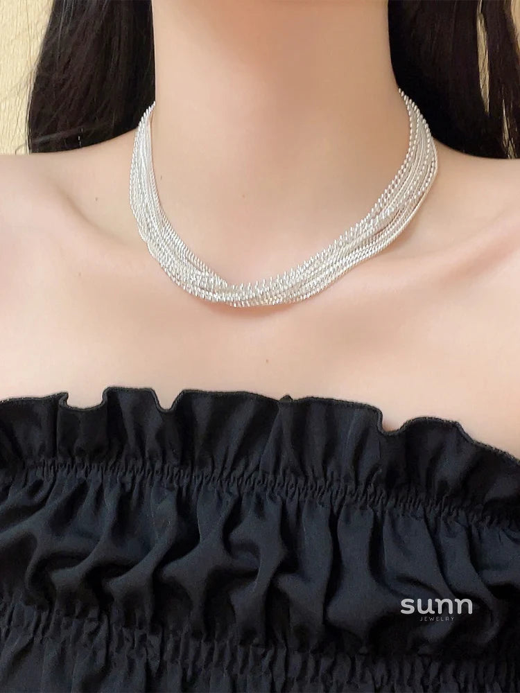 Josefina Layered Tassel Necklace