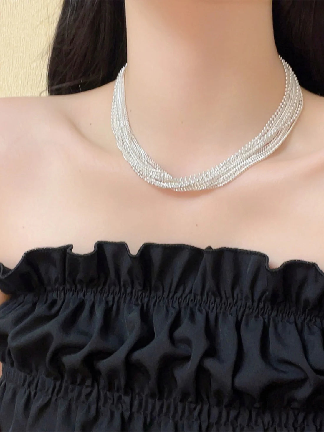 Josefina Layered Tassel Necklace