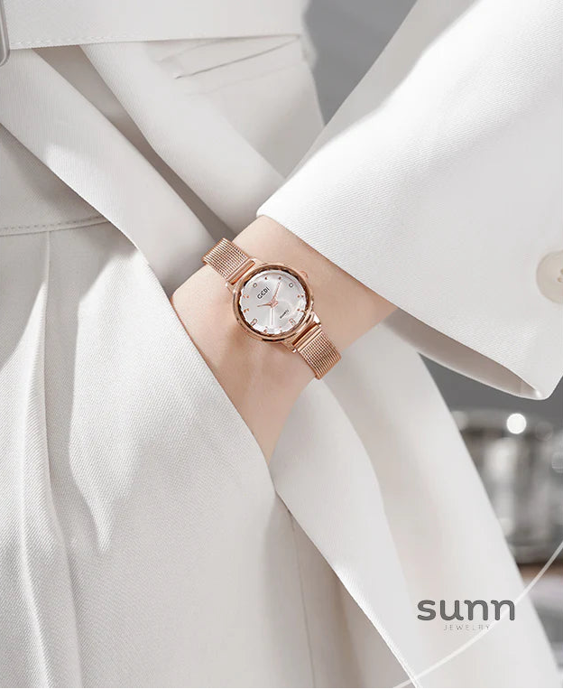 Joselynn Elegant Mesh Watch