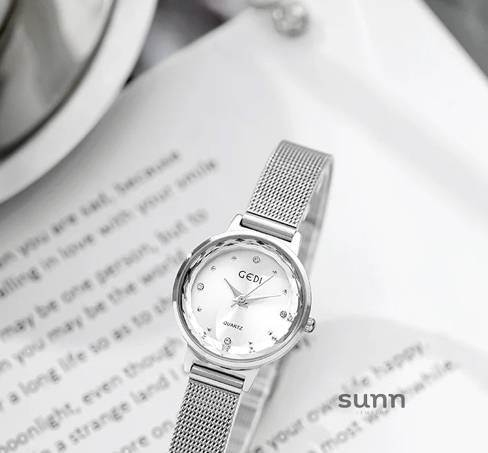 Joselynn Elegant Mesh Watch