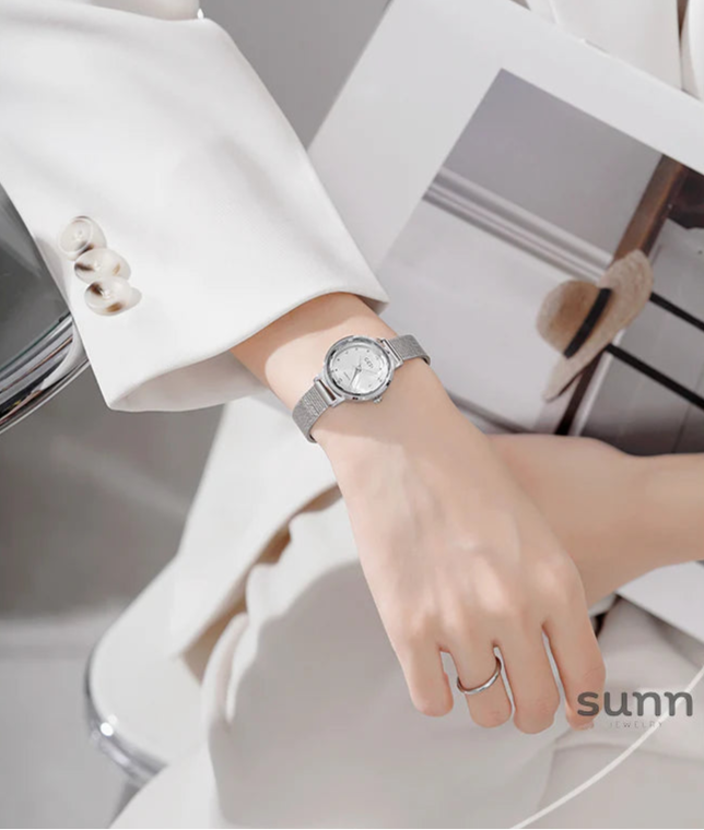 Joselynn Elegant Mesh Watch