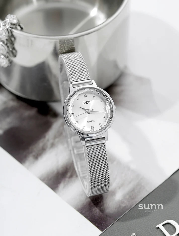 Joselynn Elegant Mesh Watch