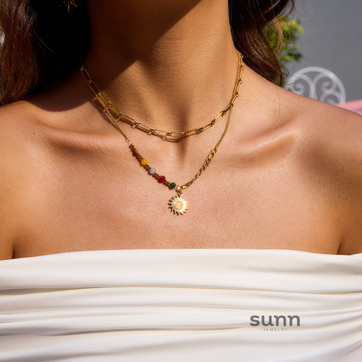 Josephina Luxe Snake Chain Necklace [EBSNM9VM]