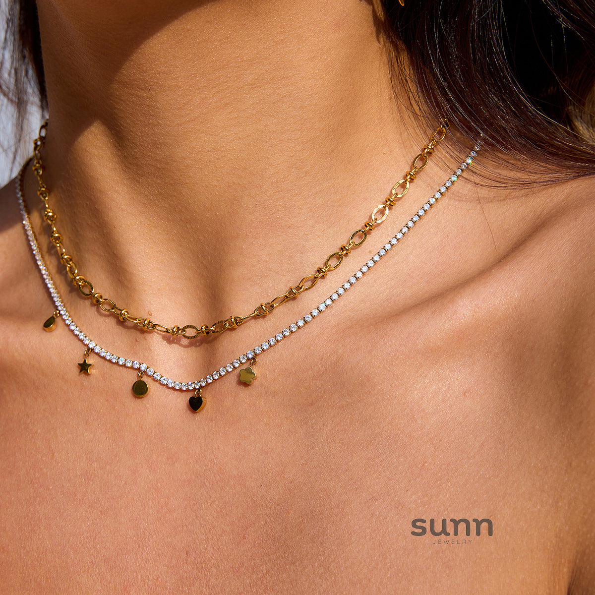 Josephina Luxe Snake Chain Necklace [2JM8CSH7]