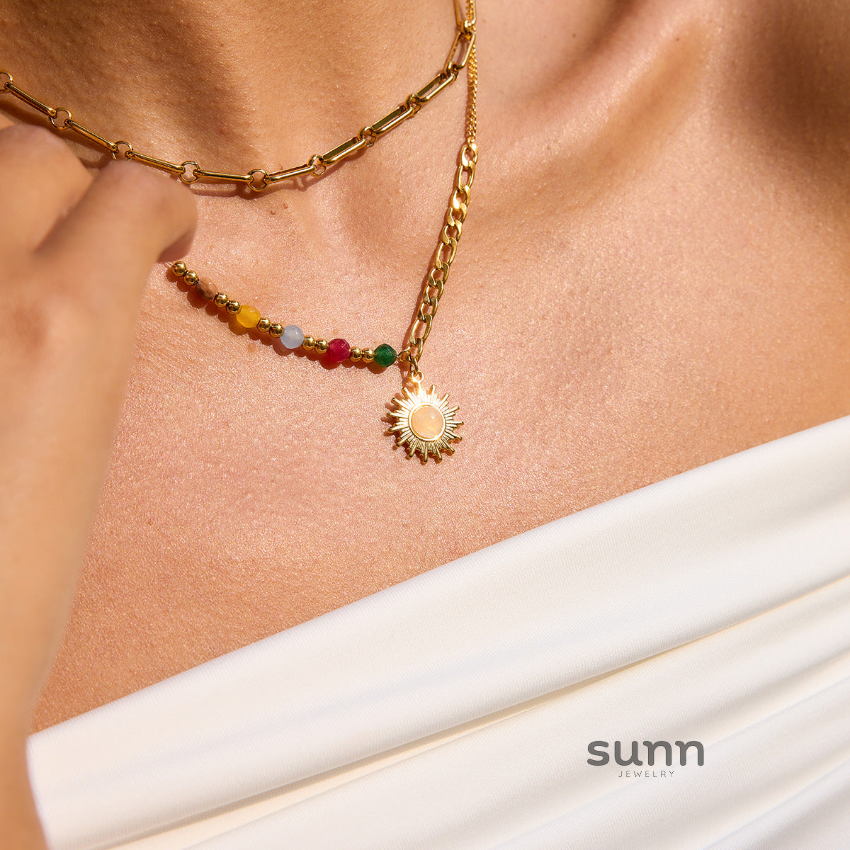 Josephina Luxe Snake Chain Necklace [XTNJL6DF]