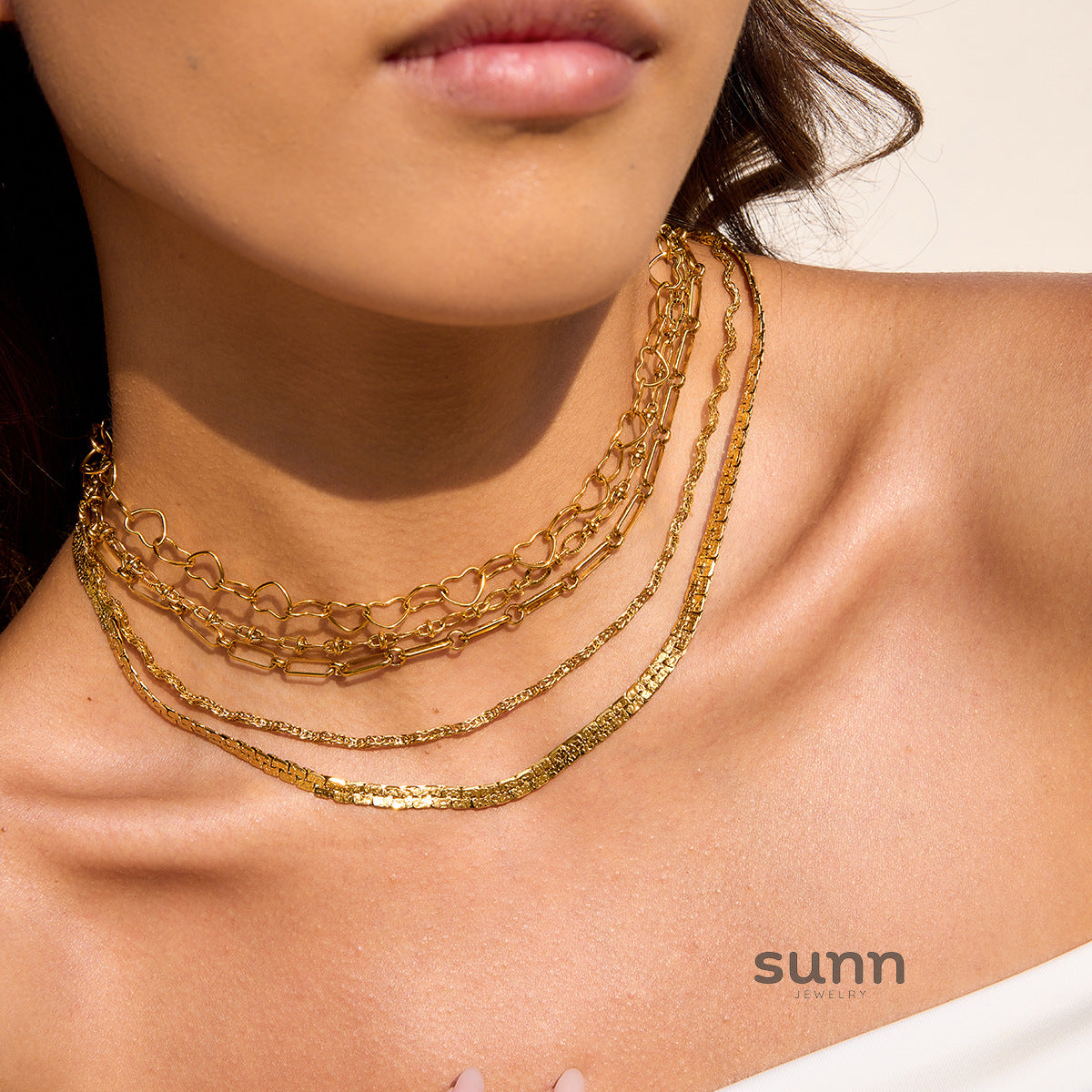 Josephina Luxe Snake Chain Necklace [Z9BV97KZ]