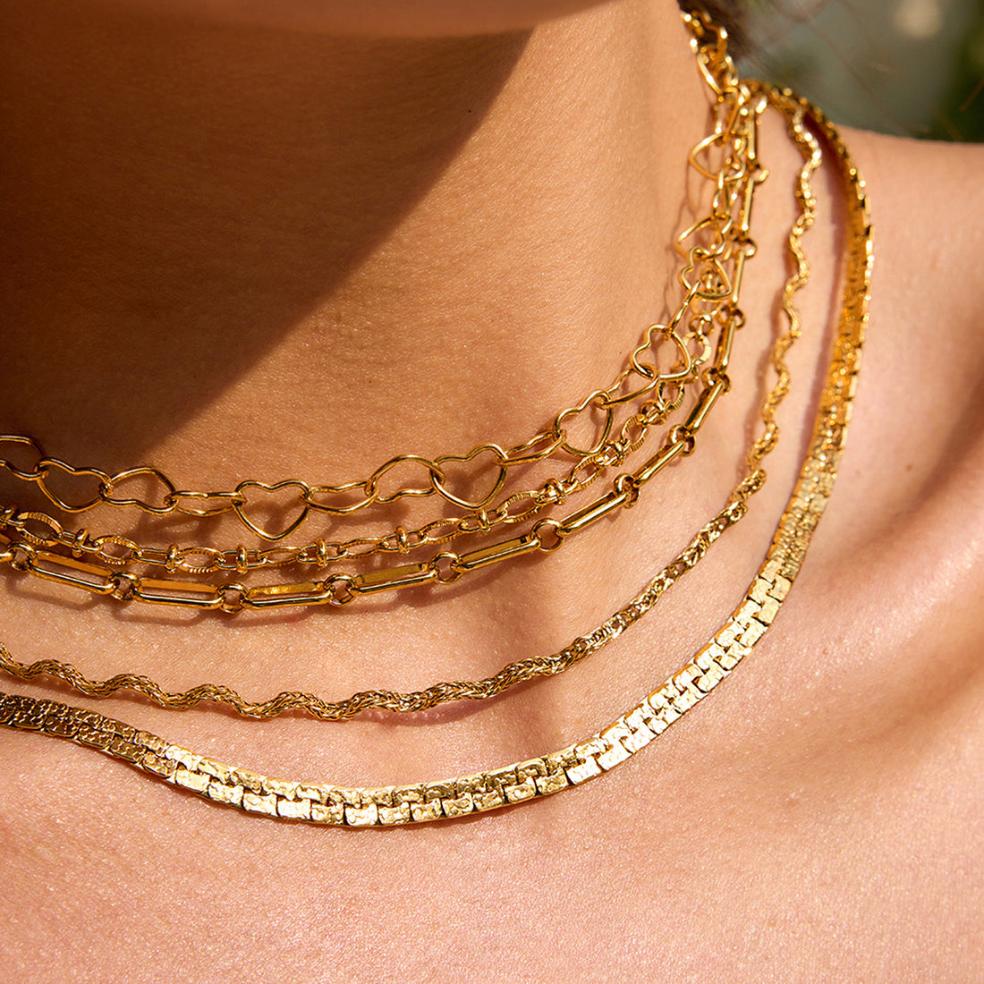 Josephina Luxe Snake Chain Necklace [13EUQQT7]