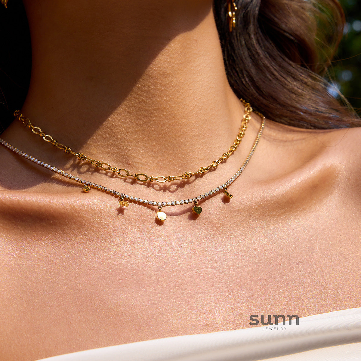 Josephina Luxe Snake Chain Necklace [ZK09NDFQ]