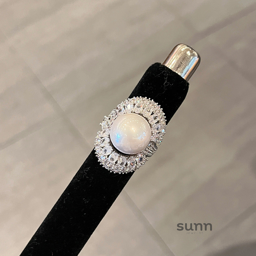Josephina Pearl Statement Ring [NZTXYTQD]