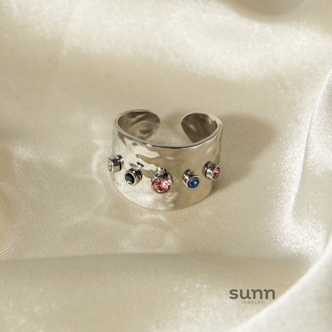 Josette Colorful Zircon Ring [VVW7PMTQ]