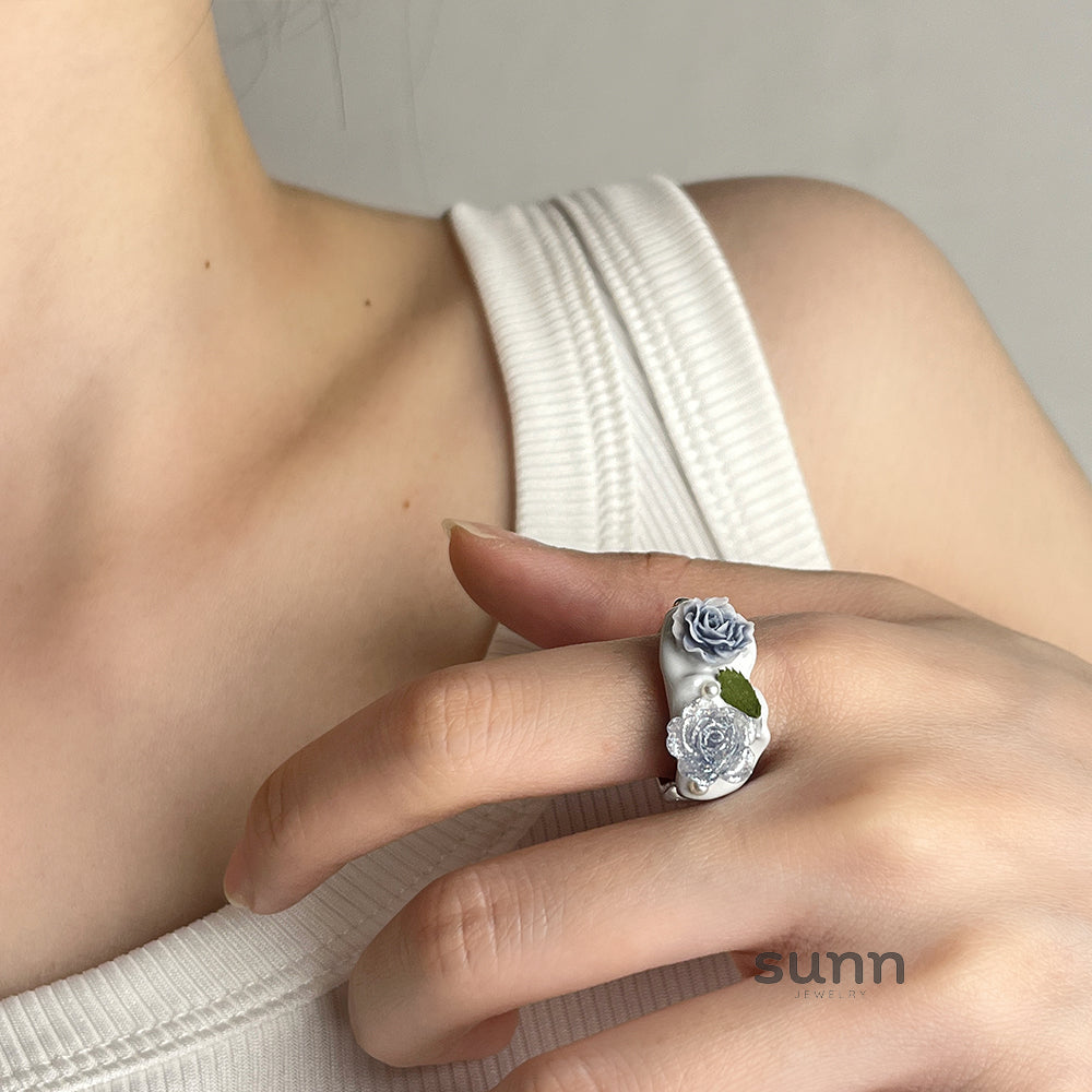 Josey Chinoiserie Butterfly Ring [78CBVQN7]