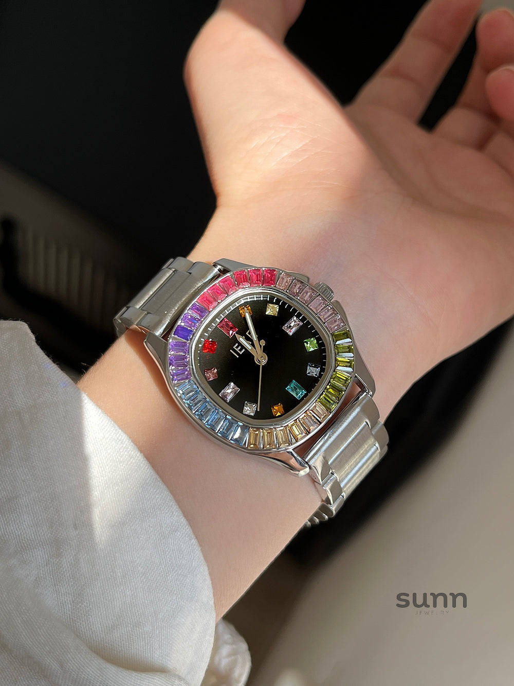 Josey Elegant Crystal Watch [EGCNWCX3]