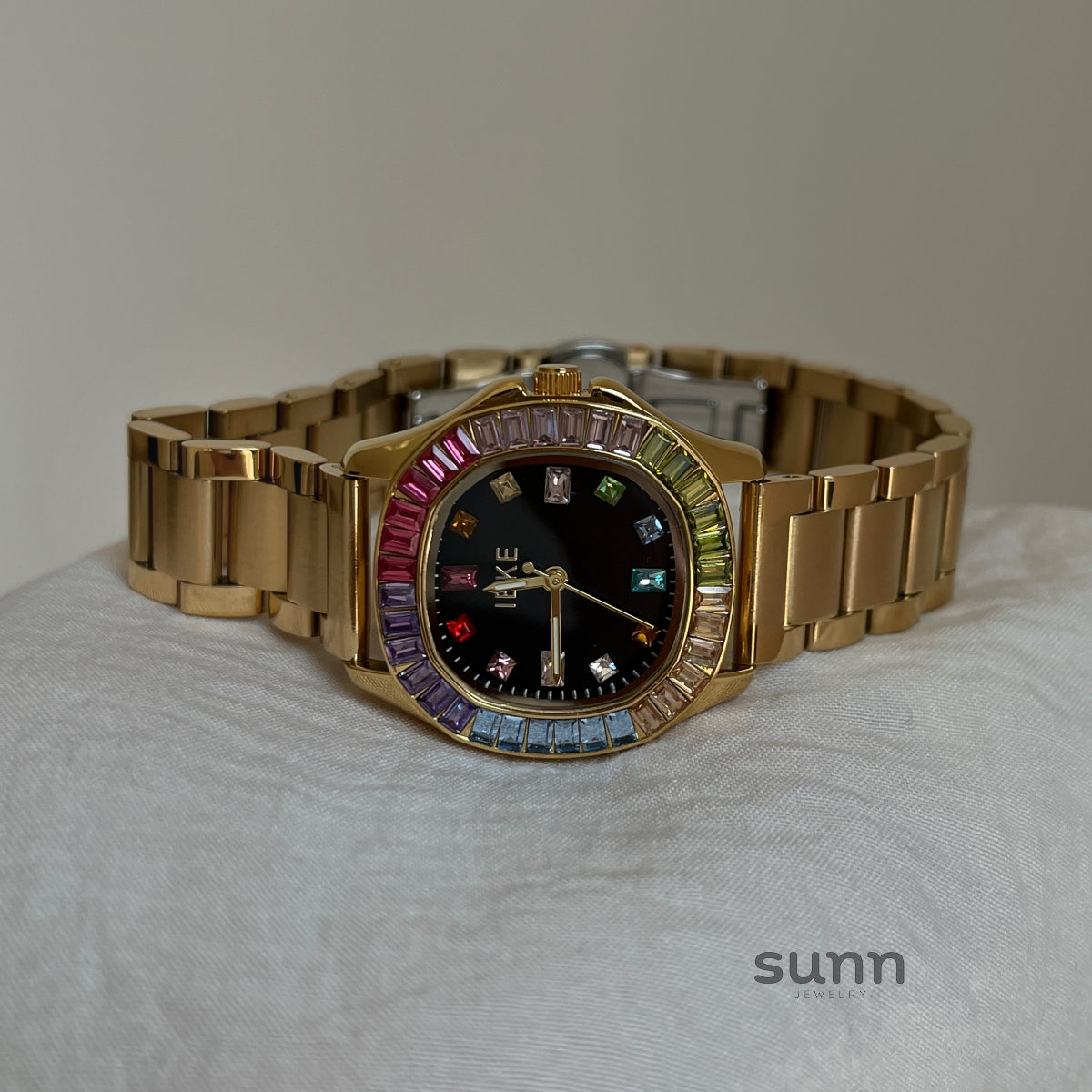 Josey Elegant Crystal Watch [U42PO3LS]