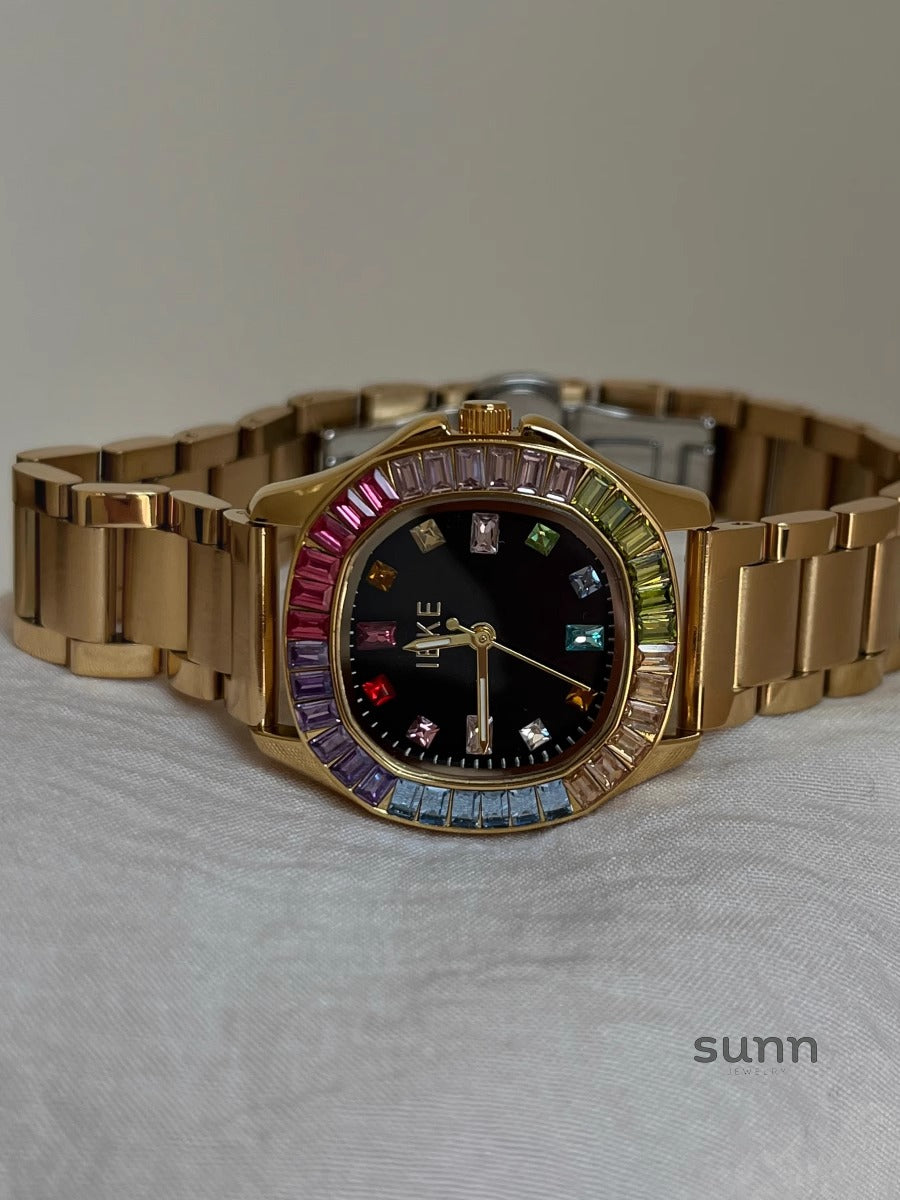 Josey Elegant Crystal Watch [A9B6C53W]