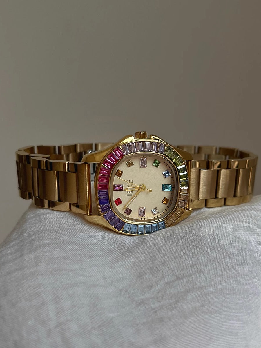 Josey Elegant Crystal Watch [EGCNWCX3]