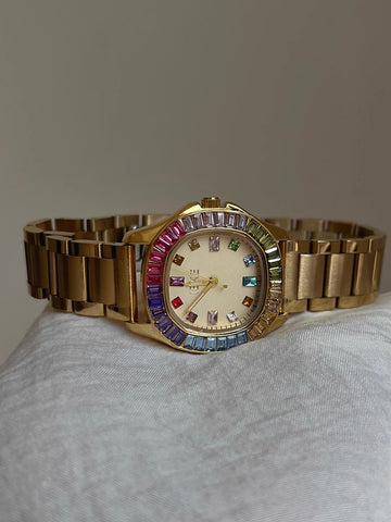 Josey Elegant Crystal Watch [EGCNWCX3]