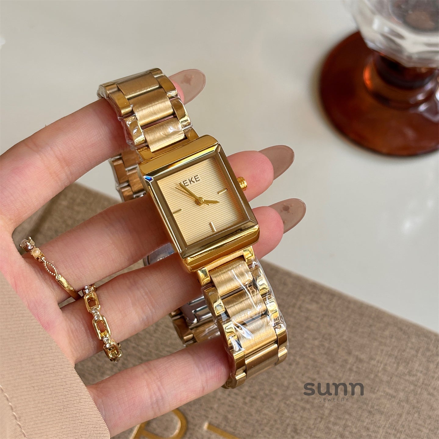 Joshlynn Elegant Square Watch [RQDW4BGJ]