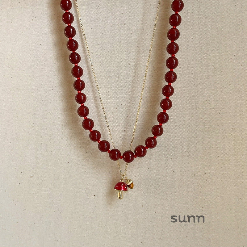 Josie Layered Beaded Necklace [2V3FBCVF]