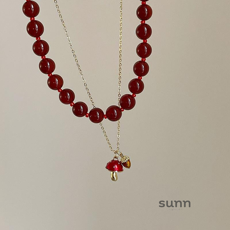 Josie Layered Beaded Necklace [6CSRJCI3]