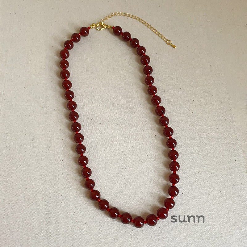 Josie Layered Beaded Necklace [5C4BB143]