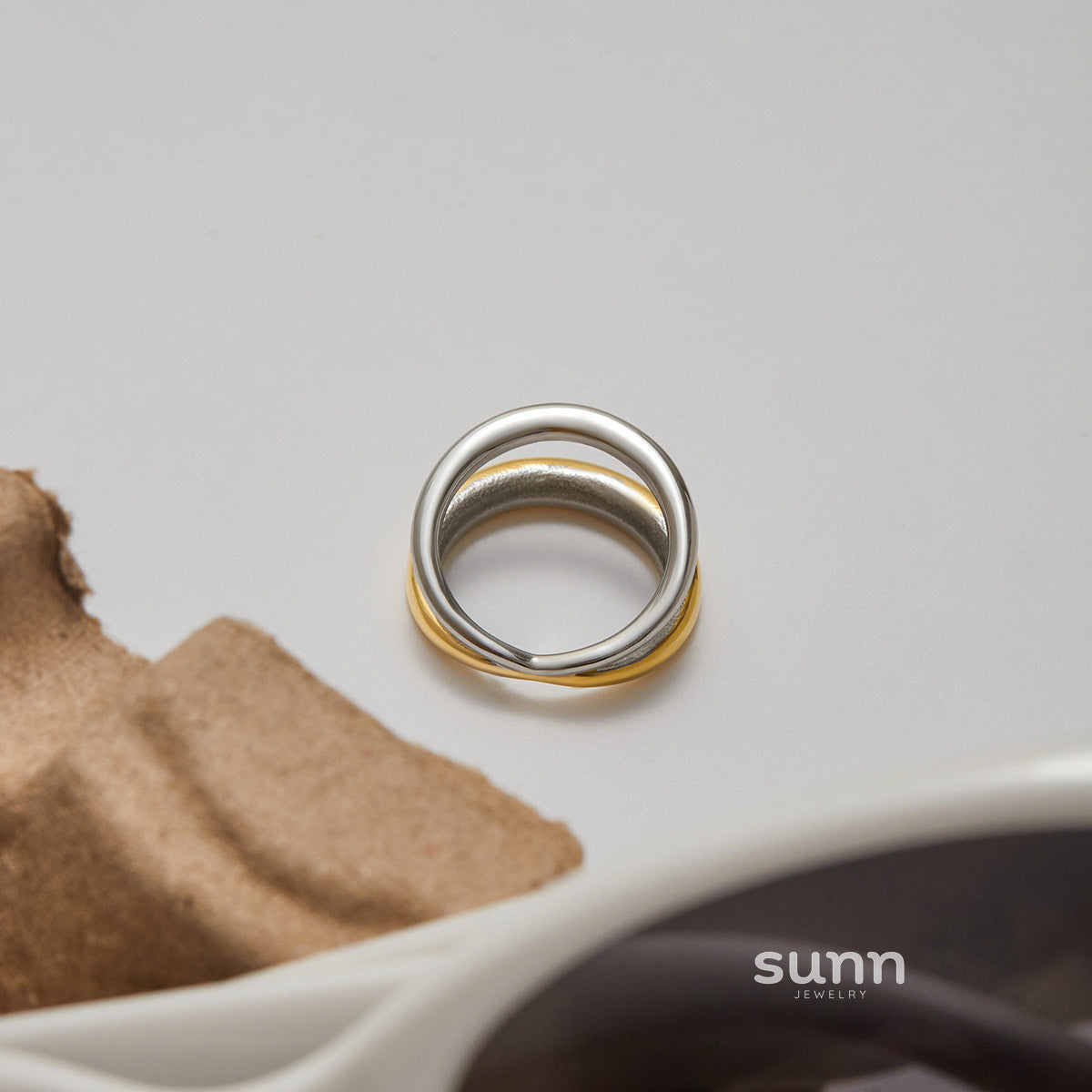 Jourdyn Colorblock Band Ring [O5YIOQ8Y]