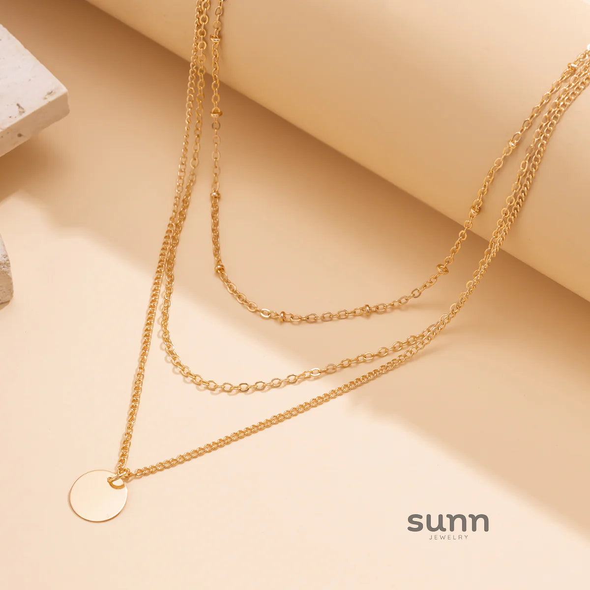Journei Delicate Layered Necklace