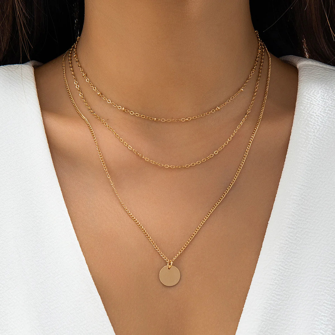 Journei Delicate Layered Necklace