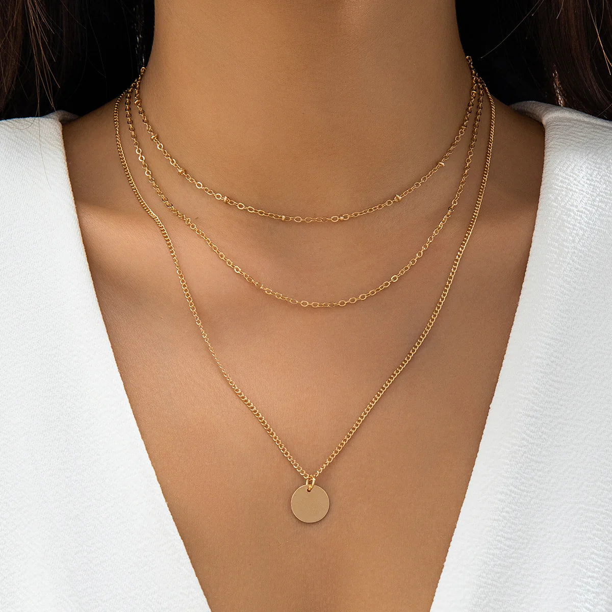 Journei Delicate Layered Necklace