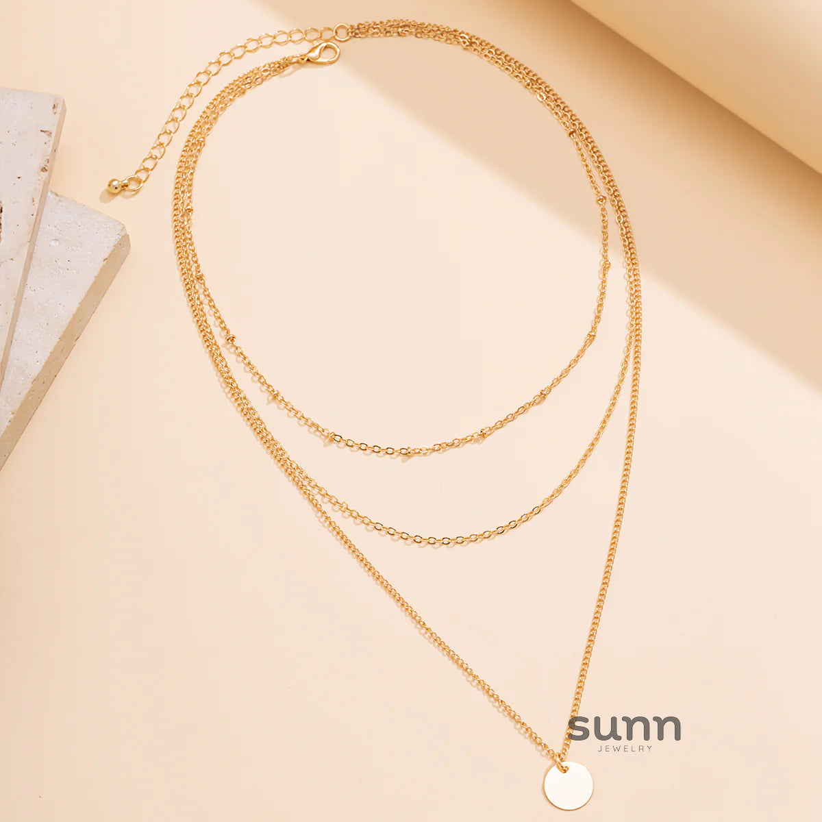 Journei Delicate Layered Necklace