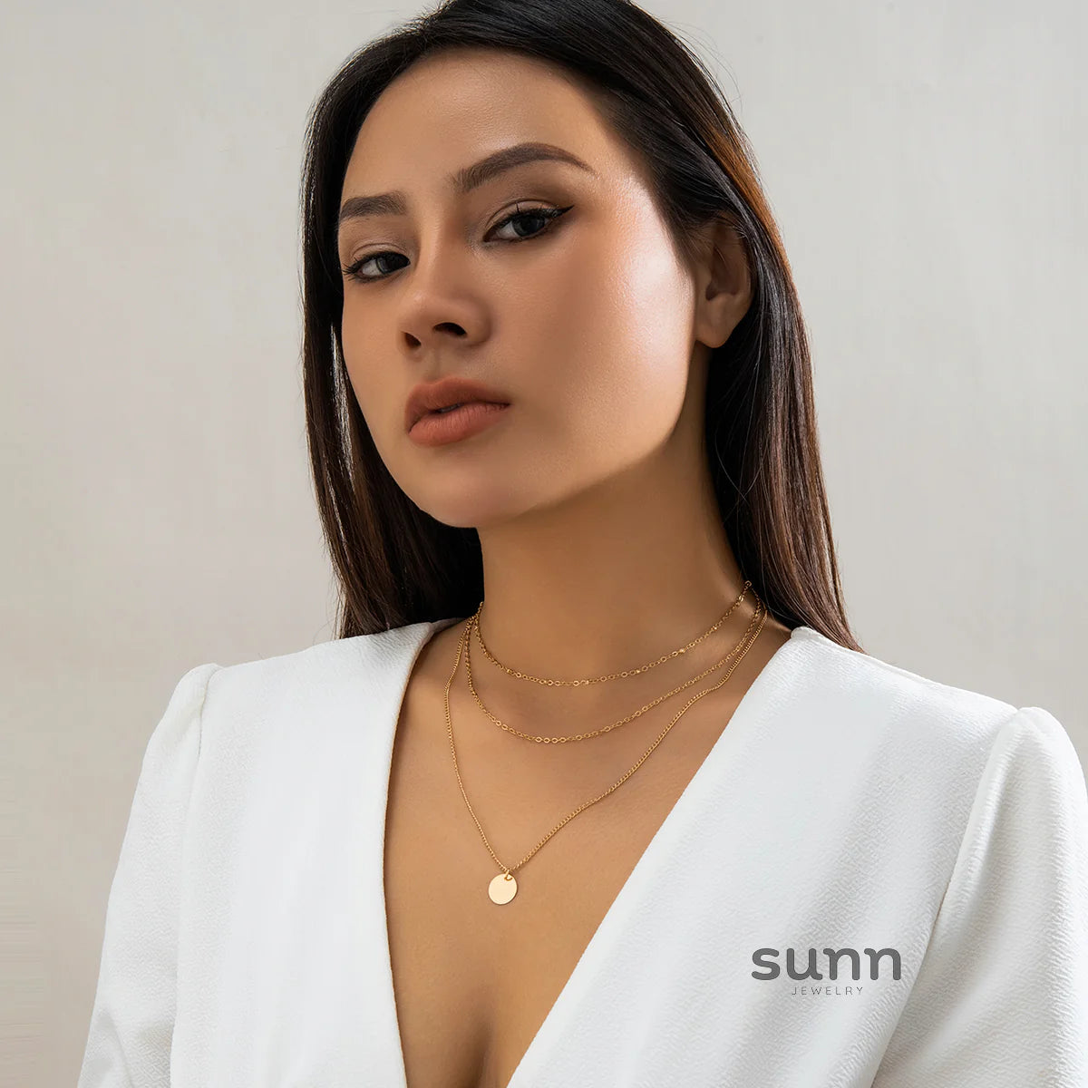 Journei Delicate Layered Necklace