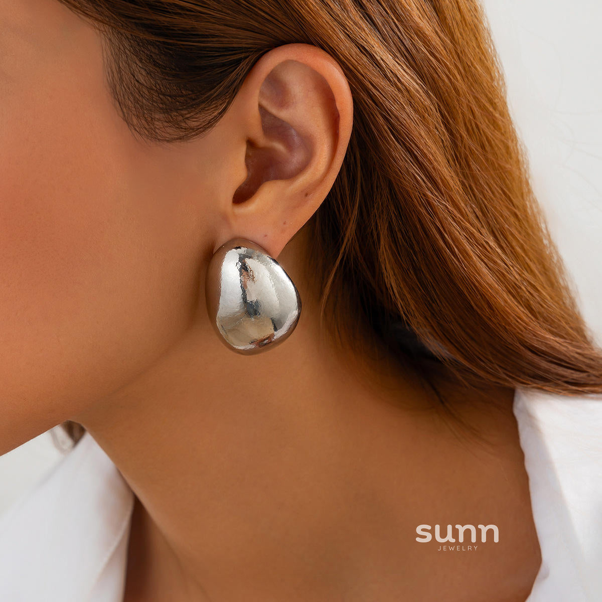 Journey Pleated Drop Earrings [60KX8136]