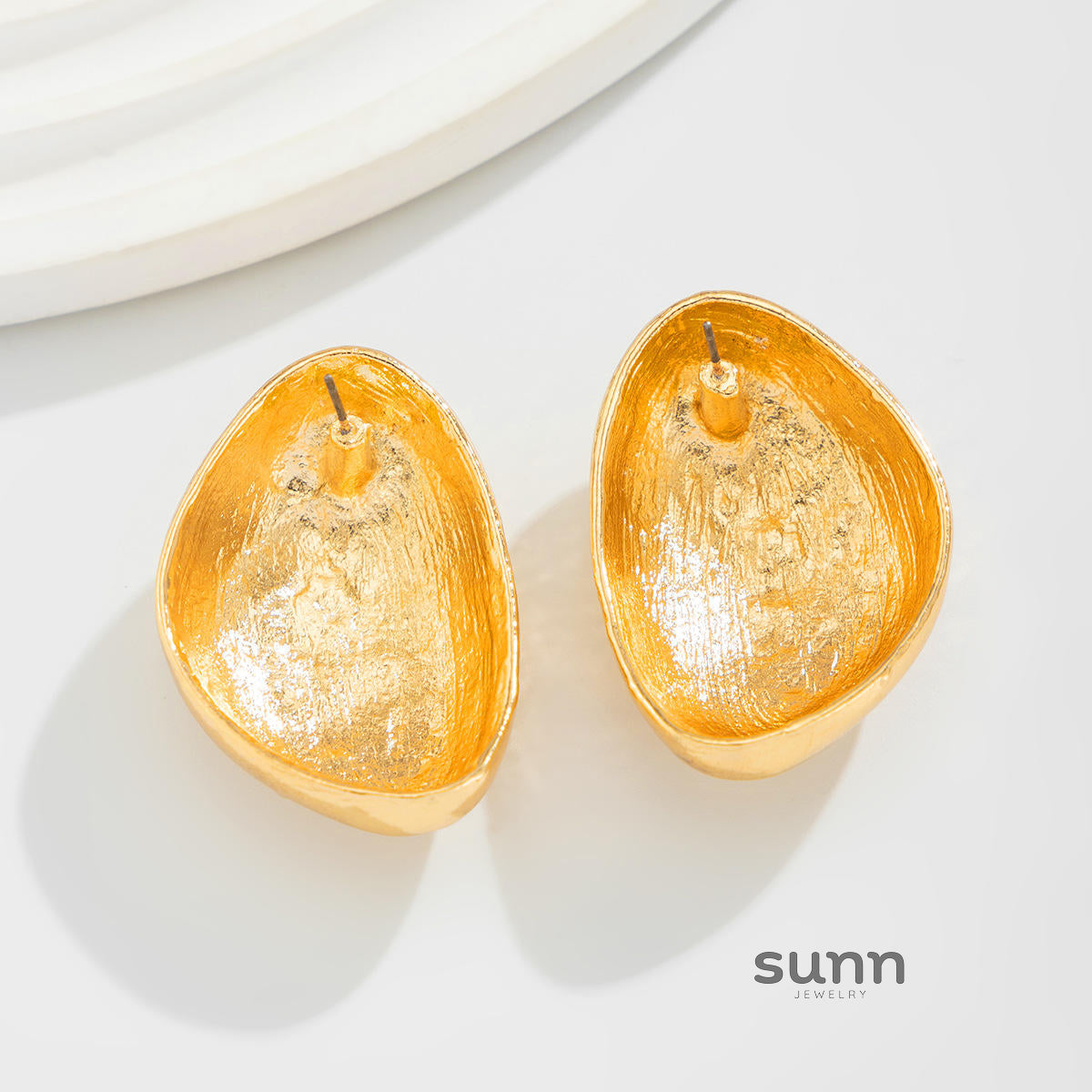 Journey Pleated Drop Earrings [I2JZHDID]