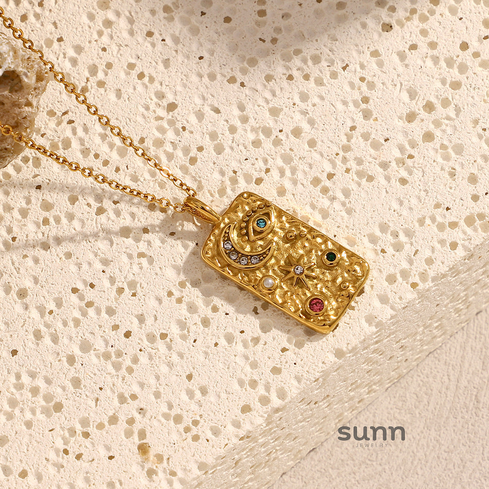 Journie Celestial Charm Necklace [IQ692U0W]