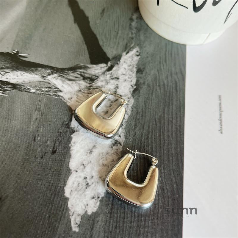 Joyanna Titanium Statement Earrings [BB8ZHOLS]